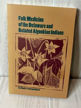 "Folk Medicine" vintage hardcover book, 1995